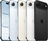 Combo view of two ultra-thin iPhone 17 Air handsets, one showing the vibrant Dynamic Island display and the other angled to emphasize the razor-thin side profile and seamless frame.