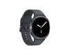 Samsung Galaxy Watch 8 LTE L325 40mm. Black smartwatch on a white background