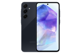 Samsung Galaxy A55 5G - IND smartphone showing front and back on a white background