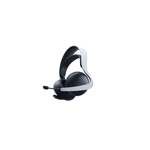 Sony PULSE Elite Wireless Headset – White, mic extended