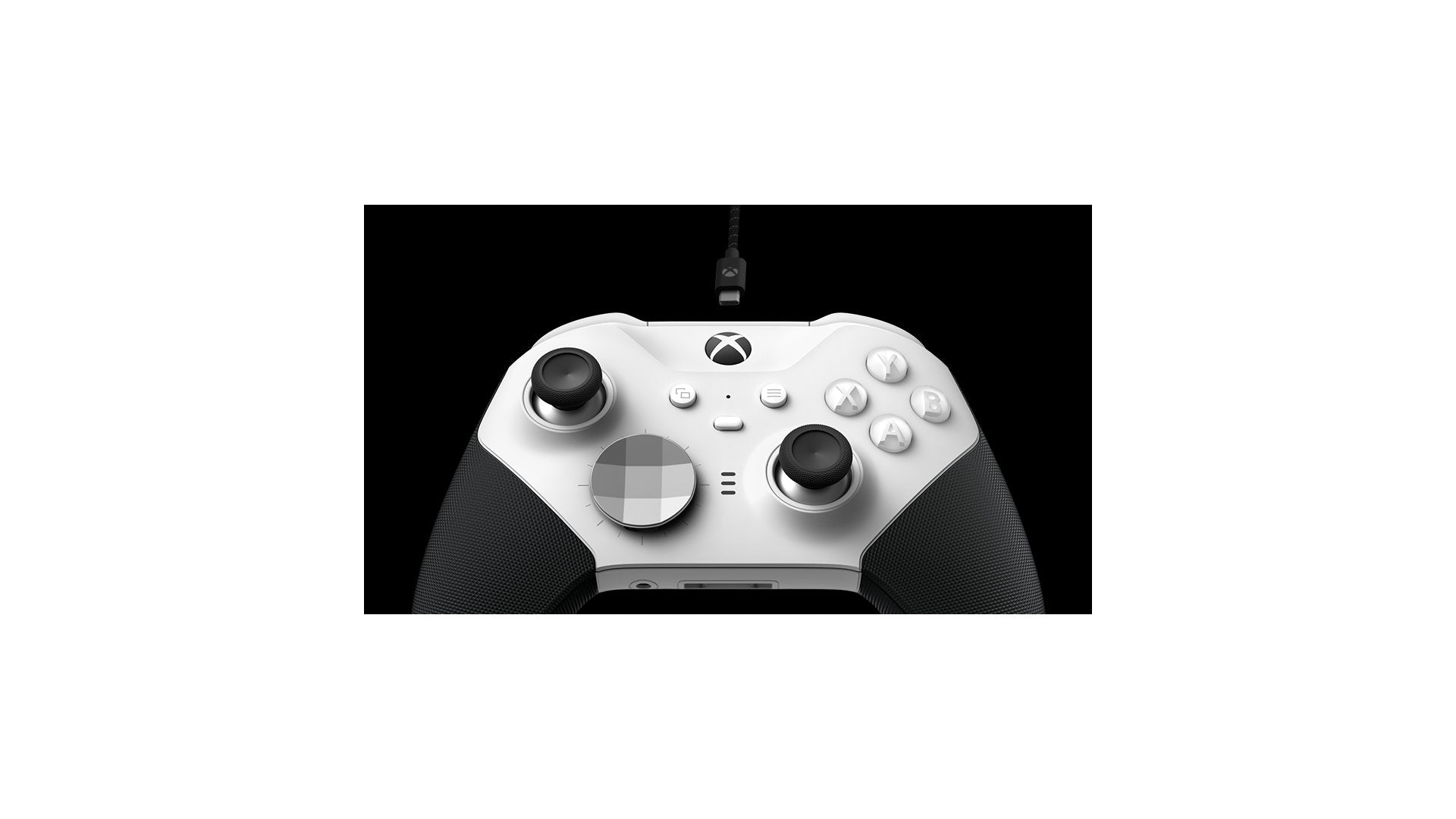 Microsoft Xbox Elite Wireless Controller Series 2 – White, top view