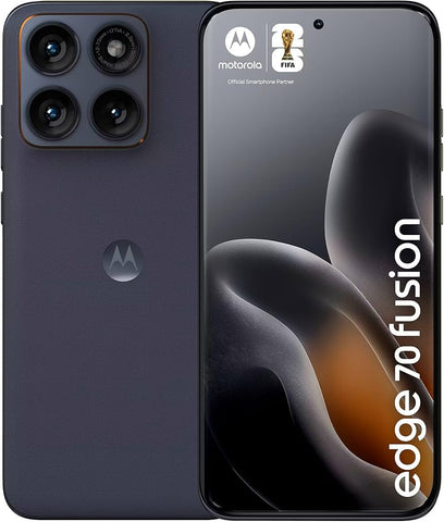 Front and back combo view of Motorola Moto Edge 60 Pro 5G, displaying the immersive 6.7-inch POLED screen alongside its sleek, contoured chassis design.