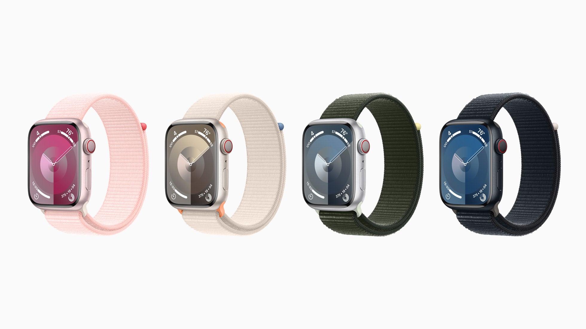 Apple Watch Series 9 aluminium lineup