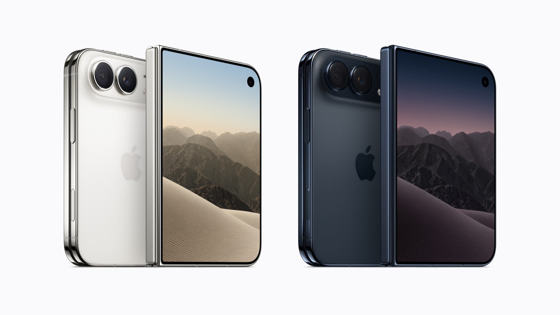 Apple iPhone Duo Foldable – Pre-Order – Star White and Night Sky