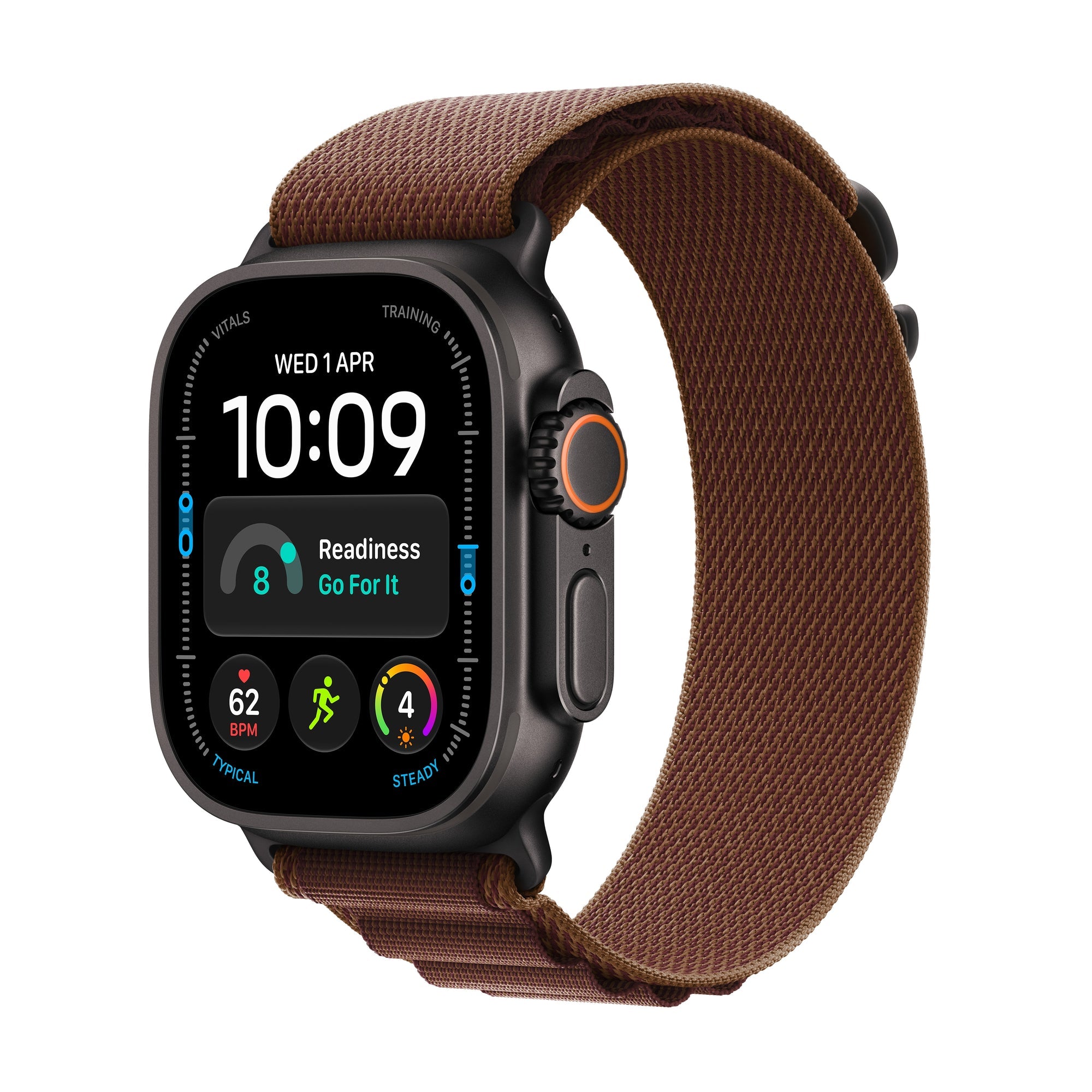 Apple Watch Ultra 4 – Black / Burgundy