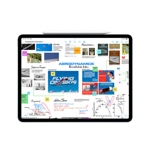 Apple Pencil Pro in use with iPad