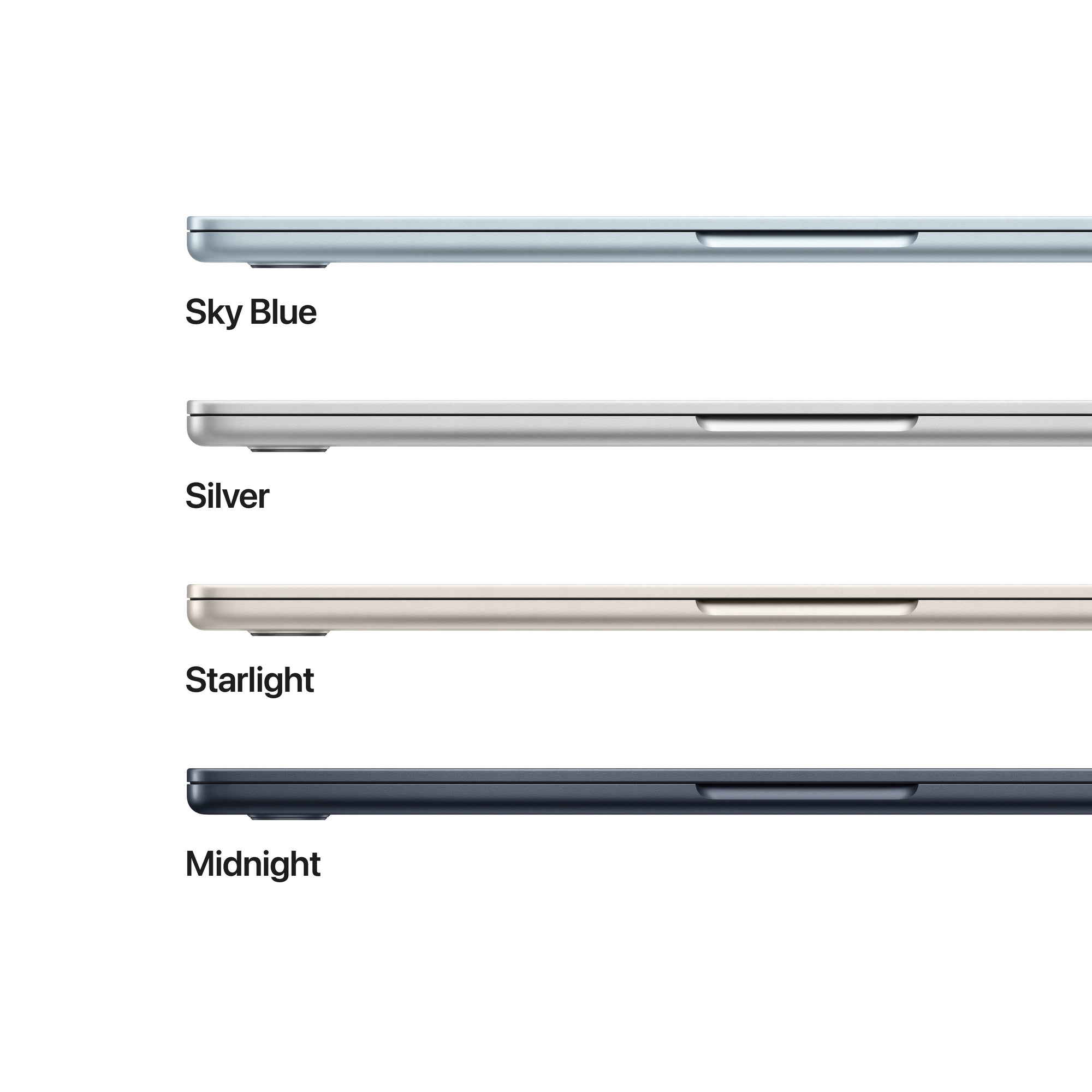 MacBook Air 13 M5 colours