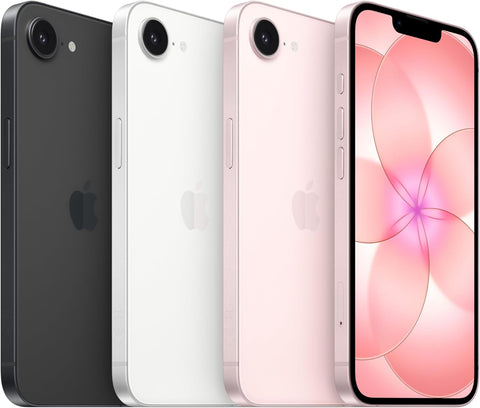 Side profile of iPhone 17e, displaying the sleek 7.8mm thin aluminum frame, Action button, volume keys, and USB-C port.