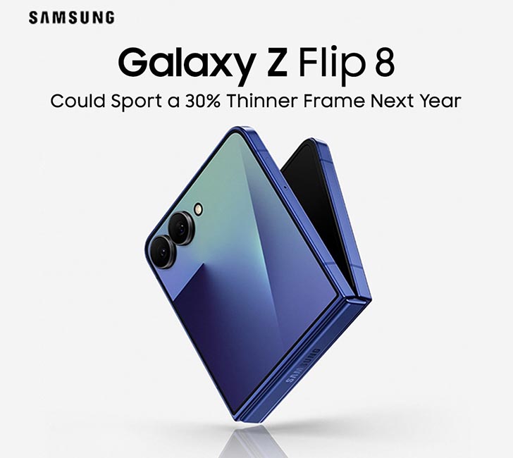 Samsung Galaxy Z Flip 8 5G-Foldable Android Phone