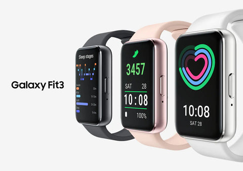 Samsung Galaxy Fit 3-AMOLED Fitness Tracker